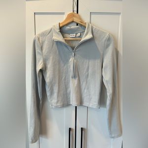Aritzia Sunday Best 1/2 zip long sleeve
